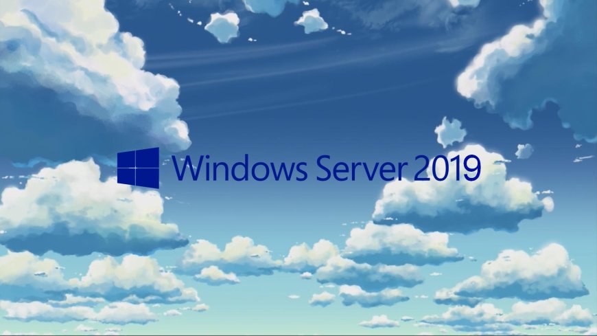 Step by Step - Installing Server 2019